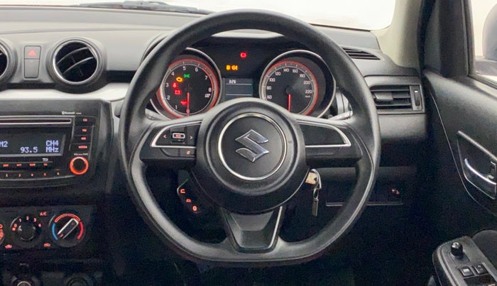 2018 Maruti Swift VXI D, Petrol, Manual, 27,867 km, Steering Wheel Close-up