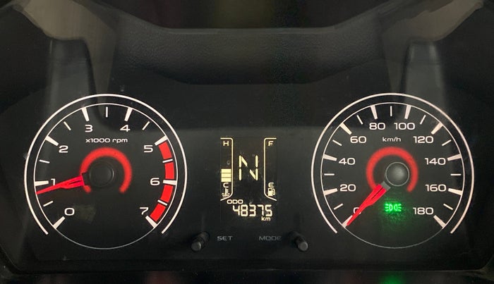 2017 Mahindra Kuv100 K4 6 STR, Petrol, Manual, 48,413 km, Odometer Image