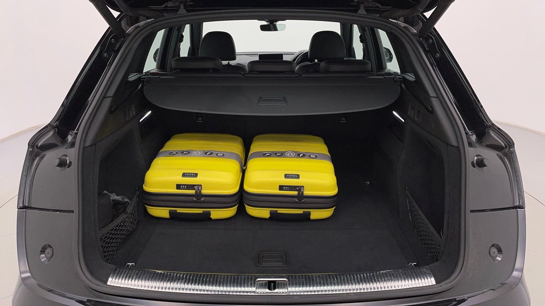 Boot Inside View with Luggage