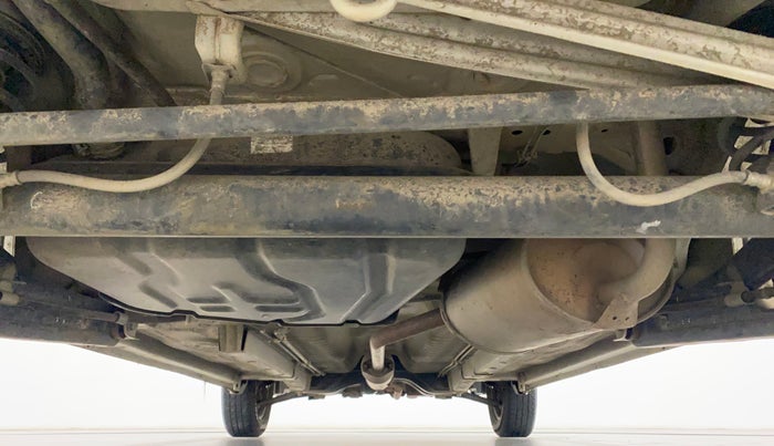 2017 Maruti Wagon R 1.0 VXI, Petrol, Manual, 38,598 km, Rear Underbody