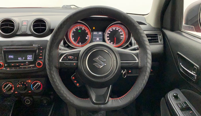 2018 Maruti Swift VXI AMT, Petrol, Automatic, 39,109 km, Steering Wheel Close Up