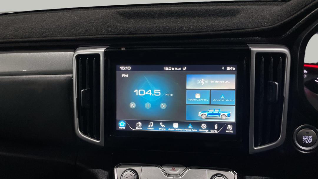 2020 GWM Ute Cannon-l (4x4), Automatic, 74345 km, Infotainment System