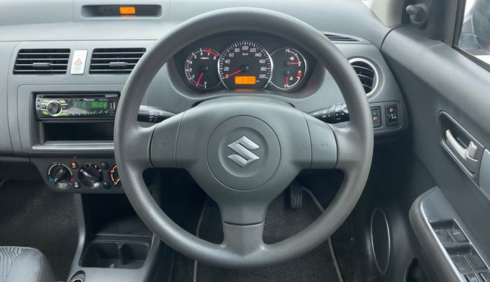 2011 Maruti Swift VXI D, Petrol, Manual, 50,977 km, Steering Wheel Close Up