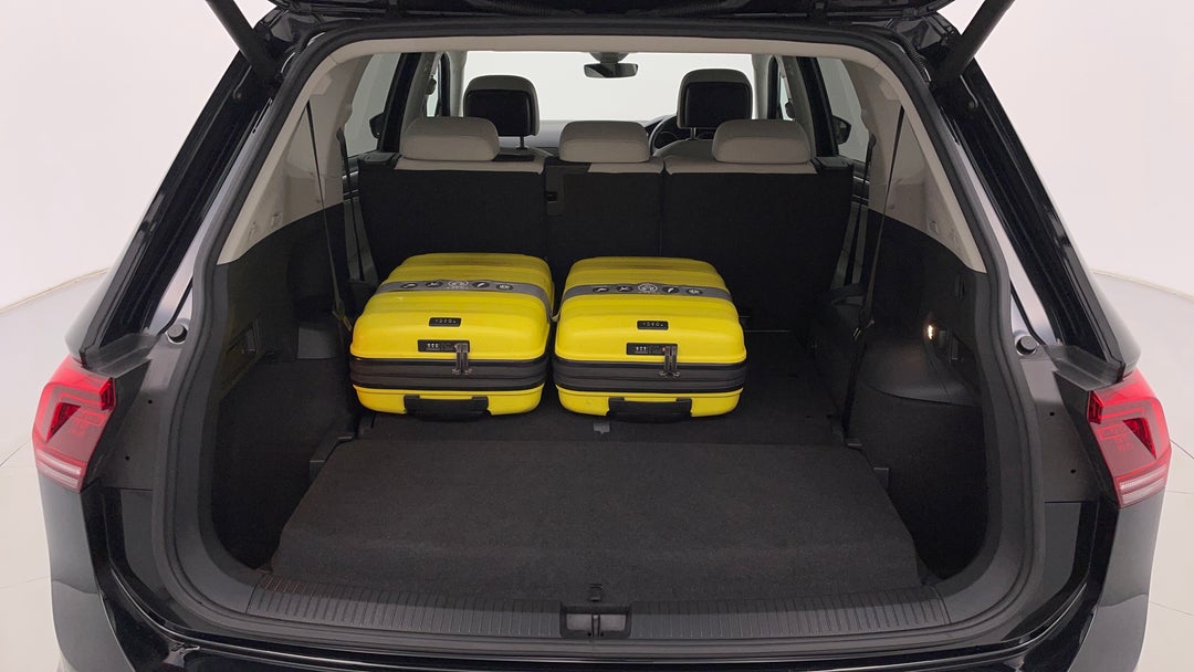 Boot Inside View with Luggage
