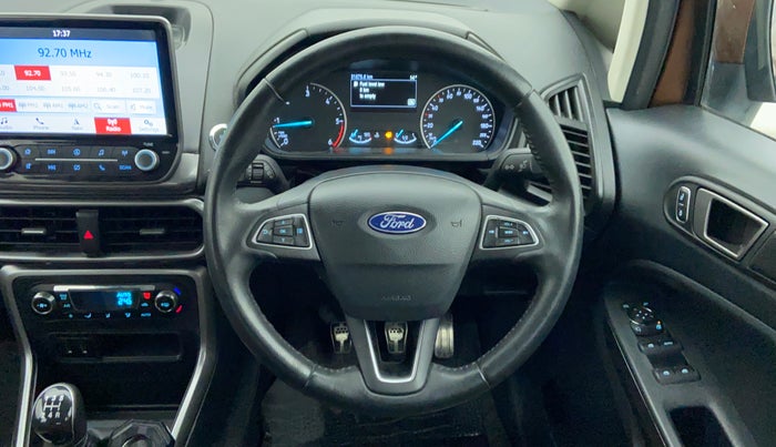 2019 Ford Ecosport 1.5TITANIUM TDCI, Diesel, Manual, 32,229 km, Steering Wheel Close Up