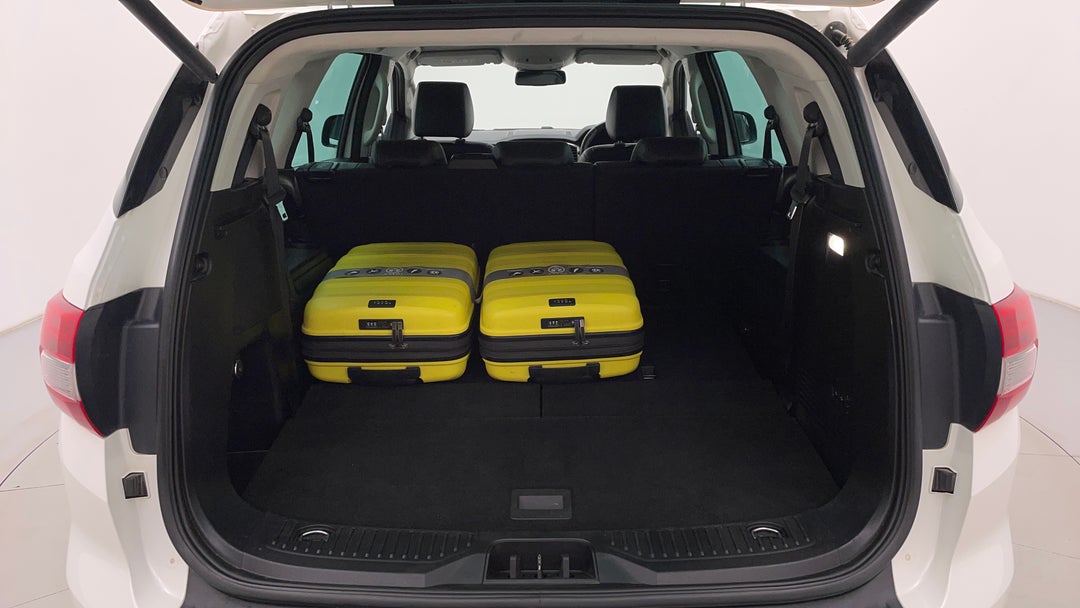 Boot Inside View with Luggage