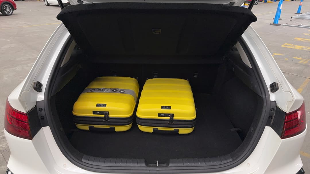 2018 Kia Cerato Sport+ Safety Pack, Automatic, 101552 km, Boot Inside View with Luggage