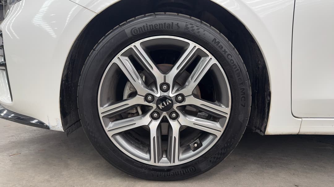 2018 Kia Cerato Sport+ Safety Pack, Automatic, 101552 km, Left Front Wheel