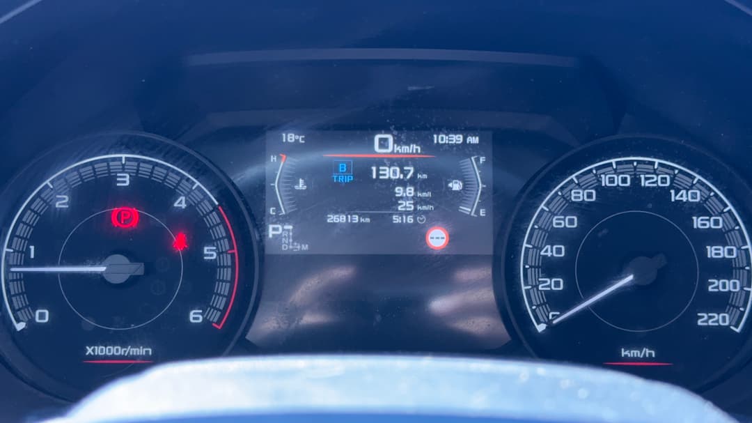2025 Isuzu D-MAX Sx (4x2) High-ride, Automatic, 26813 km, Odometer View