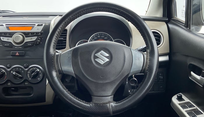 2013 Maruti Wagon R 1.0 VXI, Petrol, Manual, 42,859 km, Steering Wheel Close Up