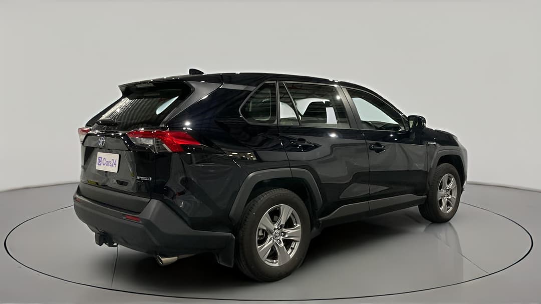 2024 Toyota RAV4 Gx (AWD) Hybr Full Size Spare, Automatic, 40466 km, Right Back Diagonal (45- Degree) View