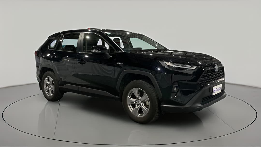 2024 Toyota RAV4 Gx (AWD) Hybr Full Size Spare, Automatic, 40466 km, Right Front Diagonal (45- Degree) View
