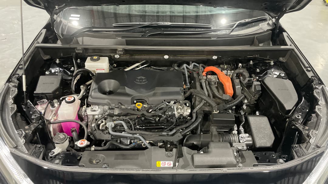 2024 Toyota RAV4 Gx (AWD) Hybr Full Size Spare, Automatic, 40466 km, Open Bonnet (Engine)