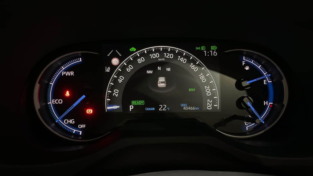 2024 Toyota RAV4 Gx (AWD) Hybr Full Size Spare, Automatic, 40466 km, Odometer View