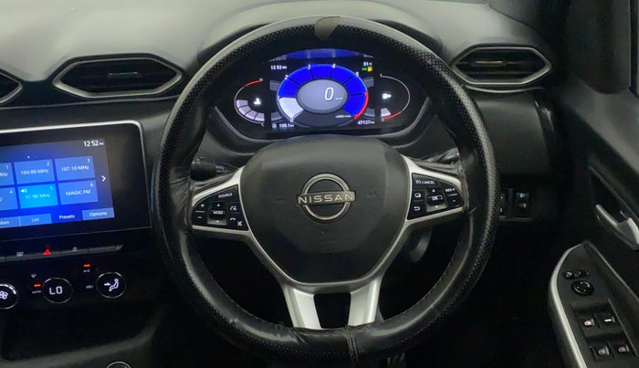 2021 Nissan MAGNITE XV PREMIUM, Petrol, Manual, 47,127 km, Steering Wheel Close Up