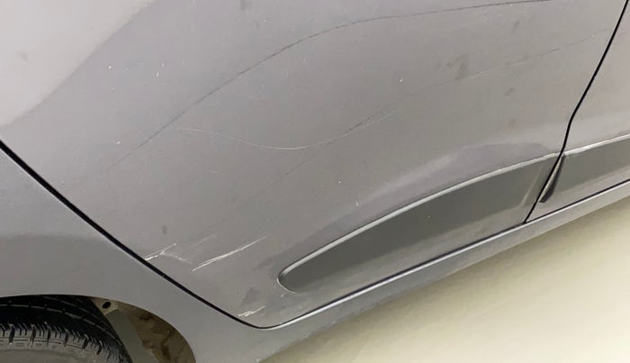 2017 Hyundai Grand i10 SPORTZ (O) 1.2 KAPPA VTVT, Petrol, Manual, 86,986 km, Right rear door - Slightly dented
