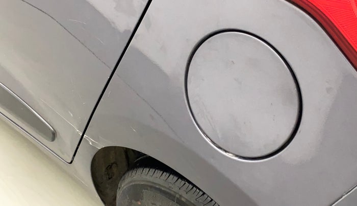 2017 Hyundai Grand i10 SPORTZ (O) 1.2 KAPPA VTVT, Petrol, Manual, 86,986 km, Left quarter panel - Slightly dented