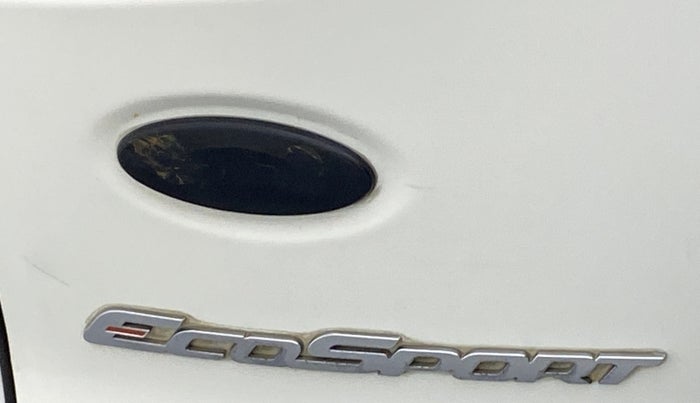 2014 Ford Ecosport 1.5AMBIENTE TI VCT, Petrol, Manual, 57,508 km, Rear monogram/logo - Missing