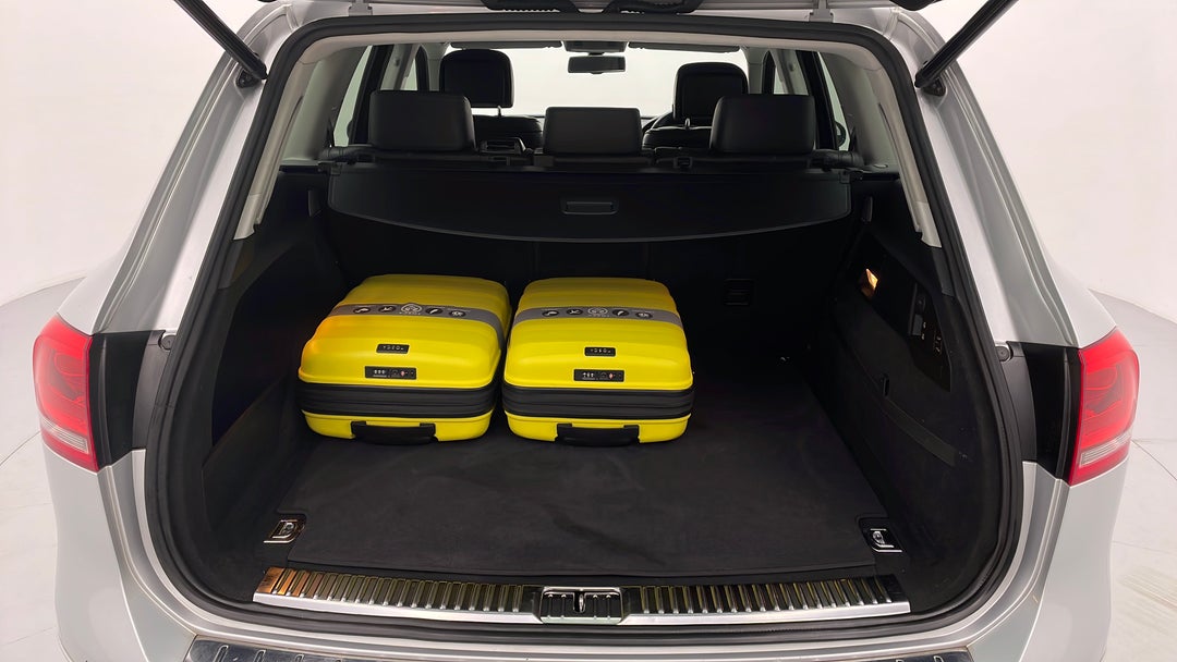 Boot Inside View with Luggage