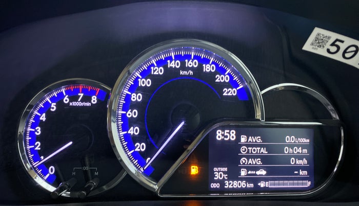2020 Toyota YARIS G MT, Petrol, Manual, 32,953 km, Odometer Image