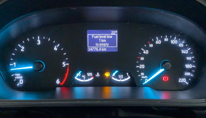 2018 Ford Ecosport 1.5 TREND+ TDCI, Diesel, Manual, 34,750 km, Odometer View