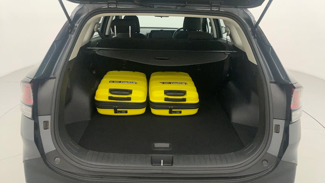 Boot Inside View with Luggage