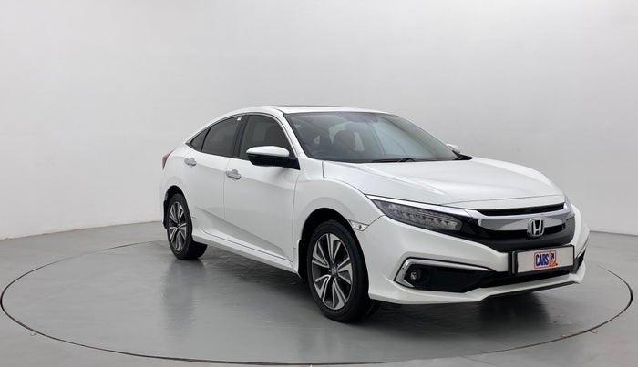 2019 Honda Civic ZX CVT PETROL, Petrol, Automatic, 9,120 km, Right Front Diagonal (45- Degree) View