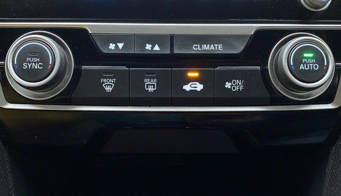 2019 Honda Civic ZX CVT PETROL, Petrol, Automatic, 9,120 km, Automatic Climate Control