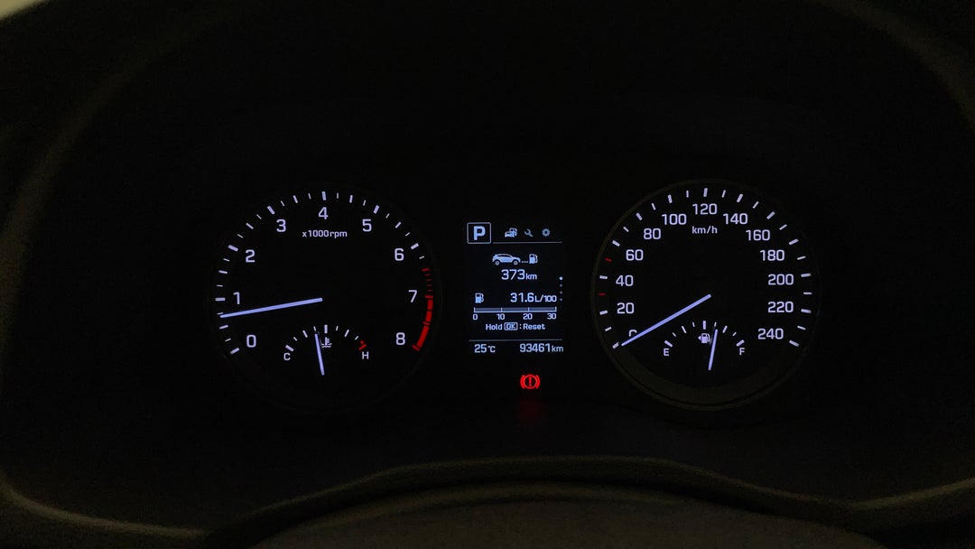 2017 Hyundai Tucson Active (FWD), Automatic, 93461 km, Odometer View