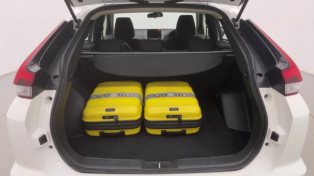 Boot Inside View with Luggage