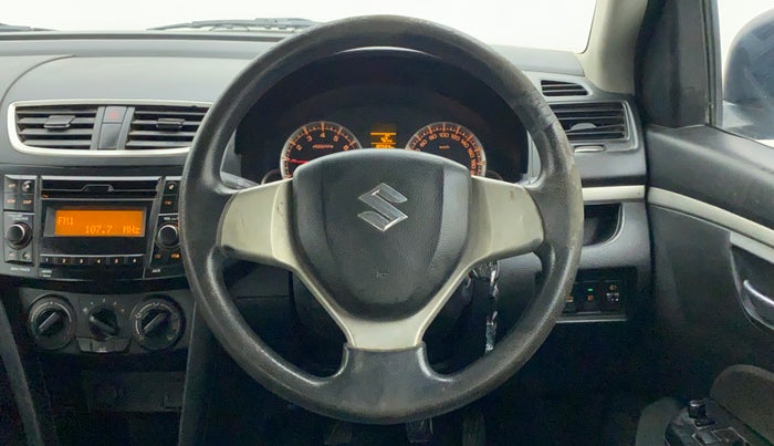 2016 Maruti Swift VXI, Petrol, Manual, 80,664 km, Steering Wheel Close Up