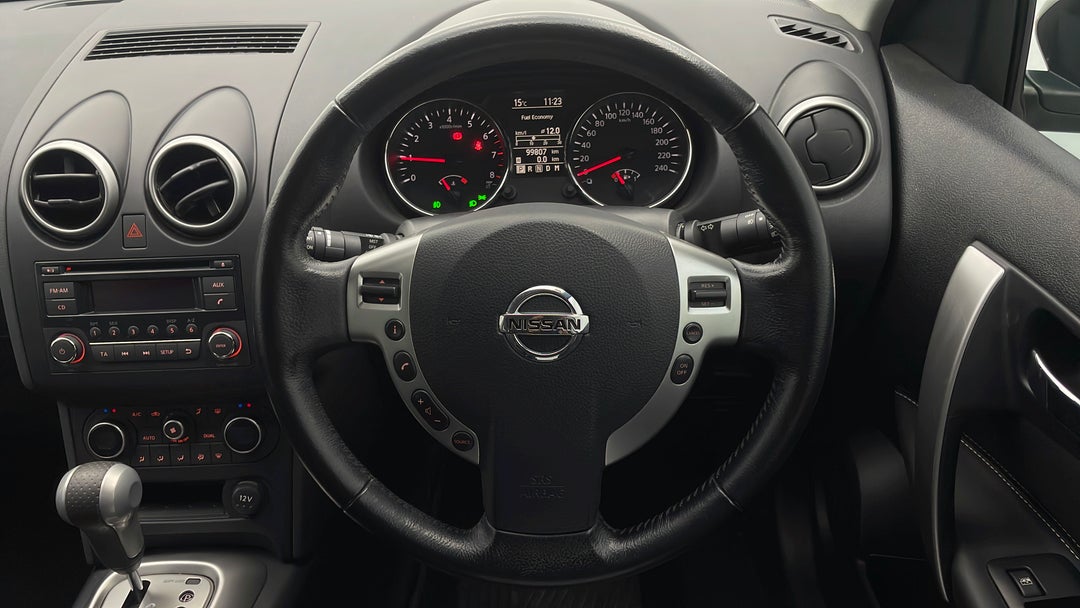 2012 Nissan Dualis Ti (4x2), Automatic, 99807 km, Steering Wheel Close-up