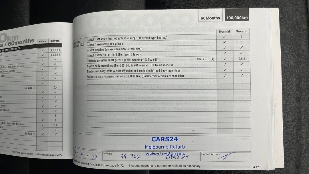 2012 Nissan Dualis Ti (4x2), Automatic, 99807 km, Service History