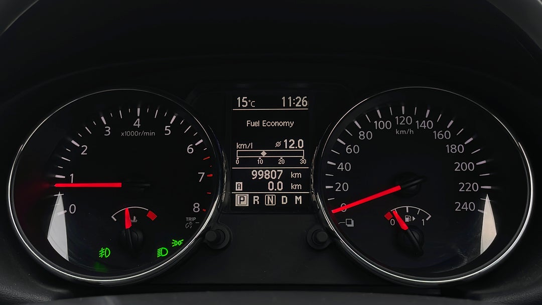 2012 Nissan Dualis Ti (4x2), Automatic, 99807 km, Odometer View