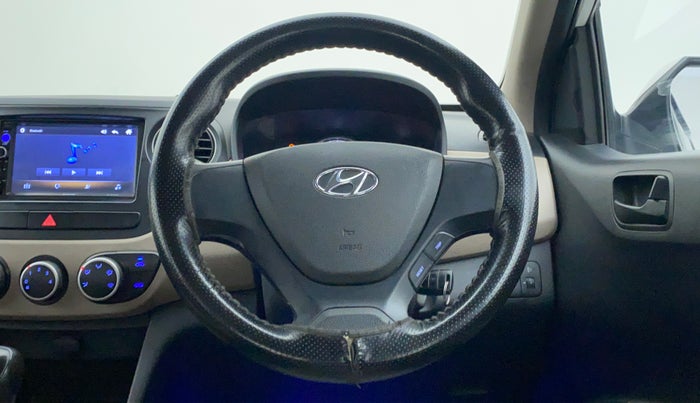 2017 Hyundai Grand i10 MAGNA 1.2 VTVT, Petrol, Manual, 33,124 km, Steering Wheel Close Up