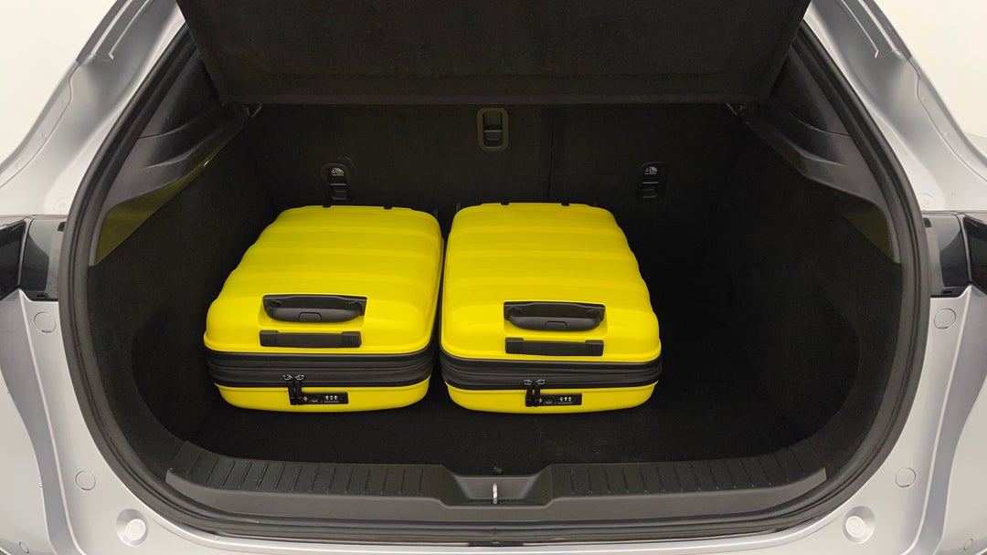 Boot Inside View with Luggage