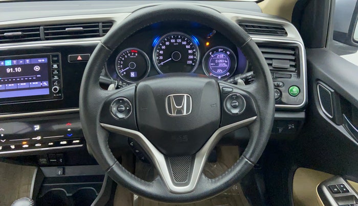 2019 Honda City ZX CVT, Petrol, Automatic, 12,909 km, Steering Wheel Close Up