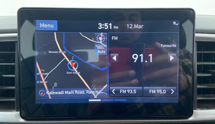 2019 Hyundai VENUE SX(O) CRDi, Diesel, Manual, 17,074 km, Touchscreen Infotainment System