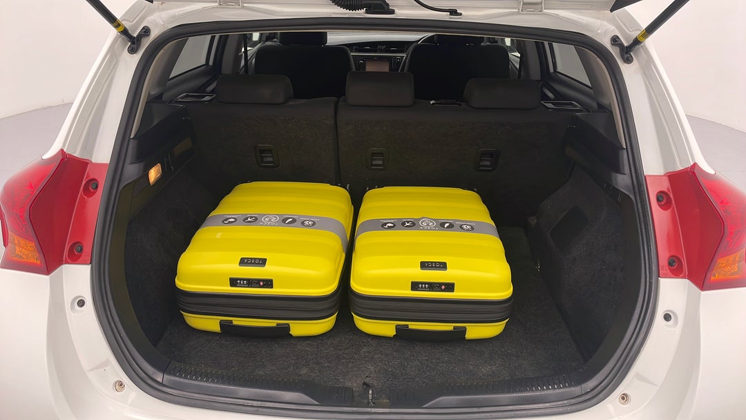 2015 Toyota Corolla Ascent Sport, Automatic, 132116 km, Boot Inside View with Luggage