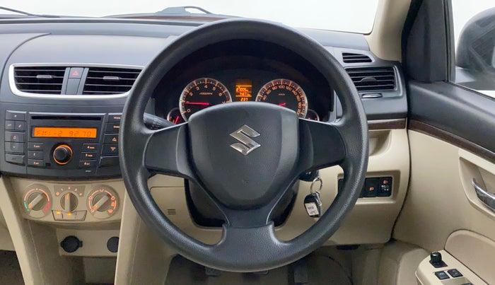 2013 Maruti Swift Dzire VXI, Petrol, Manual, 74,671 km, Steering Wheel Close Up