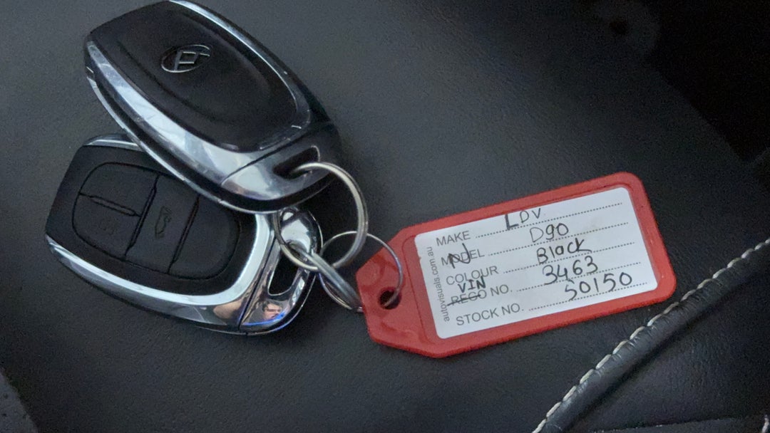 2021 LDV D90 Executive (4WD) D20, Automatic, 87549 km, Key Close-up