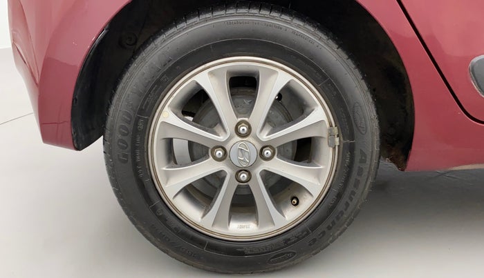 2016 Hyundai Grand i10 ASTA (O) 1.2 KAPPA VTVT, Petrol, Manual, 66,026 km, Right Rear Wheel