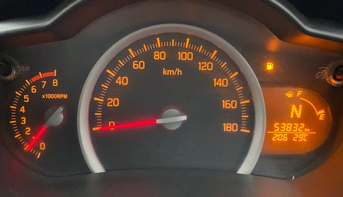 2015 Maruti Celerio ZXI AMT, Petrol, Automatic, 53,832 km, Odometer Image