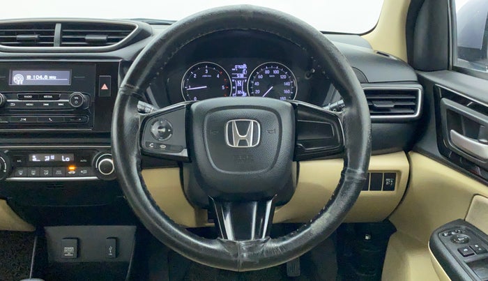 2018 Honda Amaze 1.5 V CVT I-DTEC, Diesel, Automatic, 75,137 km, Steering Wheel Close Up