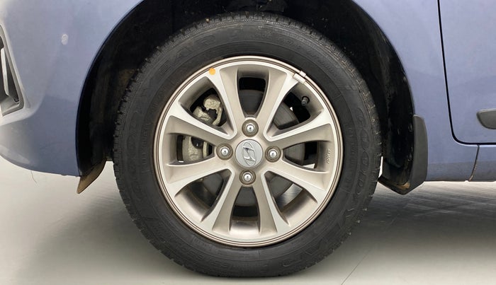 2016 Hyundai Grand i10 ASTA 1.2 (O) VTVT, Petrol, Manual, 1,919 km, Left Front Wheel