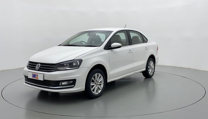 2016 Volkswagen Vento HIGHLINE 1.2 TSI AT, Petrol, Automatic, 74,175 km, Left Front Diagonal