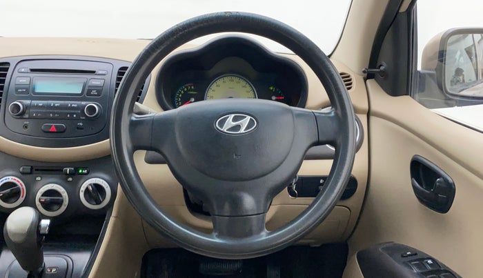 2010 Hyundai i10 MAGNA 1.2 AT, Petrol, Automatic, 67,447 km, Steering Wheel Close Up