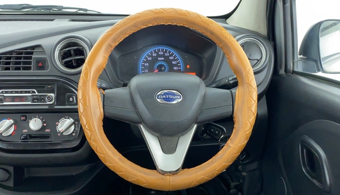 2017 Datsun Redi Go T (O), Petrol, Manual, 55,307 km, Steering Wheel Close Up