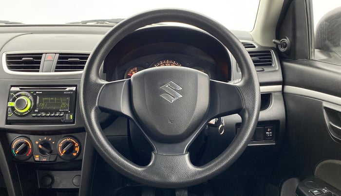 2015 Maruti Swift LXI OPT, Petrol, Manual, 10,990 km, Steering Wheel Close Up