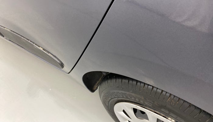 2017 Hyundai Grand i10 SPORTZ 1.2 KAPPA VTVT, Petrol, Manual, 39,148 km, Left quarter panel - Slightly dented